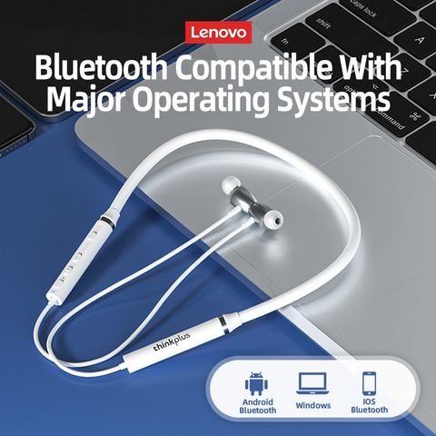 Tai Nghe Bluetooth Lenovo HE05X Ⅱ Không Dây V5.0 Chống Nước HIFI Stereo Tai Nghe Thể Thao IPX5 Pin 12 Giờ Có Micrô