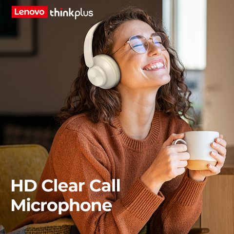 Tai Nghe Chụp Tai Bluetooth Không Dây Lenovo Thinkplus G70-A - Âm Thanh Nổi Giảm Ồn Thoải Mái, Tương Thích Android, iOS và PC
