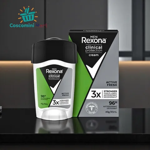 Lăn Khử Mùi Rexona 48g - Bảo Vệ Gấp 3 Lần, Không Chứa Cồn, Giúp Bạn Tự Tin Hoạt Động Cả Ngày