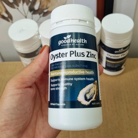Viên uống tinh chất hàu Good Health Oyster Plus Zinc 60 viên