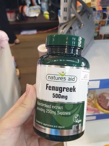 Viên Uống Lợi Sữa Cỏ Cà Ri Natures Aid