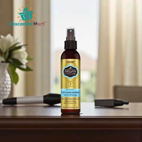 Xịt Dưỡng Tóc Hask 175ml - Phục Hồi Tóc Hư Tổn, Cung Cấp Độ Ẩm, Dưỡng Mượt, Không Cần Xả, Hương Thơm Dễ Chịu