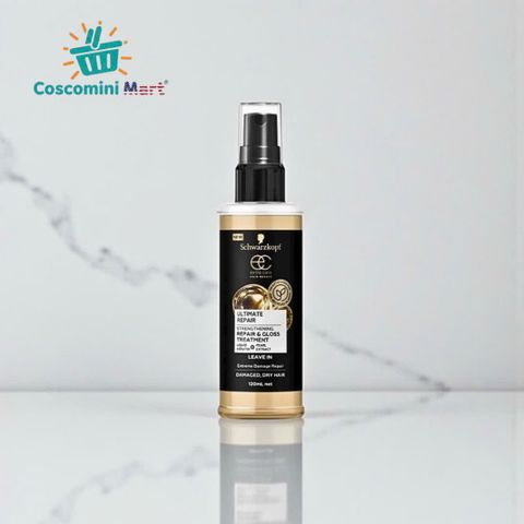 Xịt Dưỡng Tóc Schwarzkopf Ultimate Repair 120ml - Phục Hồi Tóc Hư Tổn, Nuôi Dưỡng Tóc Mềm Mượt, Chống Gãy Rụng, Dành Cho Mọi Loại Tóc