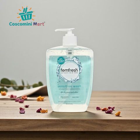 Dung Dịch Vệ Sinh Phụ Nữ Femfresh 600ml - An Toàn Cho Da Nhạy Cảm, Không Hóa Chất, Dưỡng Da Dịu Nhẹ, Hỗ Trợ Cân Bằng pH