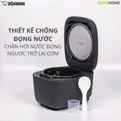 Nồi Cơm Điện Zojirushi Cao Tần NL-EAQ - Nấu Cơm Ngon, Giữ Ấm, Công Nghệ IH, Thiết Kế Sang Trọng, Bảo Hành 3 Năm Nhật Bản