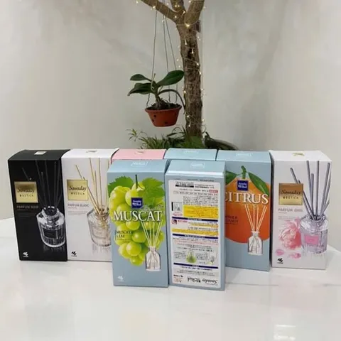 Nước Hoa Khuếch Tán Thơm Phòng Sawaday Stick Nhật Bản 70ml - Hương Spa Sang Trọng, Thư Giãn, Giảm Căng Thẳng, Trang Trí Nội Thất
