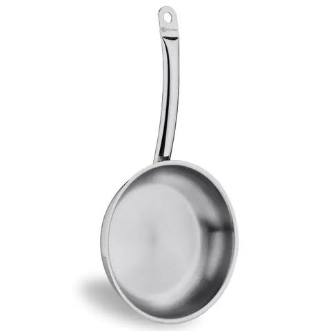 Chảo Inox Korkmaz Proline 24cm 1.8L - Dùng cho Bếp Từ, Chất Liệu 18/10 Cao Cấp, Bền Bỉ, Dễ Dàng Vệ Sinh - Made in Turkey