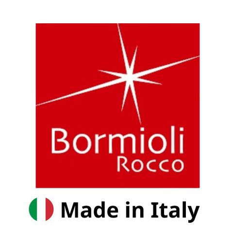Bộ 4 ly thủy tinh cao cấp Florian 430ml Bormioli Rocco - Ly uống nước màu trắng và xanh sang trọng cho gia đình và tiệc tùng