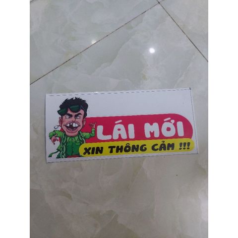 Decal Sticker Thông Báo 