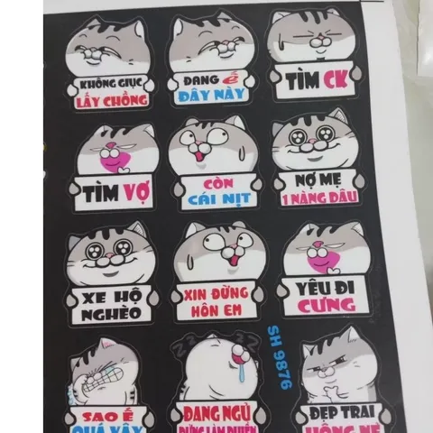 Sticker Decal Gấu Dâu - Tem Dán Vui Nhộn Chống Nước Chất Liệu Cao Cấp 20x30cm - Trang Trí Sáng Bóng