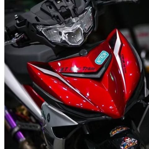 Tem Dán Exciter 150 - MX King 2019 Trắng Đỏ, 3 Lớp Cao Cấp Chống Nước, Thiết Kế Đẹp Mắt, Bảo Hành Trọn Đời Không Bay Màu