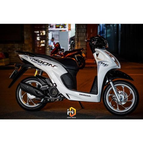 Tem Dán 3 Lớp Vision Trắng Đen Cao Cấp 2023 - Decal Bền, Chống Nước, Trang Trí Ô Tô Xe Máy