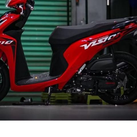 Tem Dán Trang Trí Xe Vision 2014 Đỏ Trắng Đen - 3 Lớp Cao Cấp, Chống Nước Bền Bỉ, Họa Tiết Đ đặc Sắc, Bảo Hành Trọn Đời