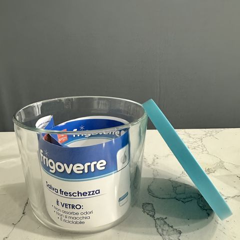 Hộp Thủy Tinh Tròn Cao Frigoverre 350ml - 700ml | Giải Pháp Bảo Quản Thực Phẩm Tươi Ngon, Made in Italy