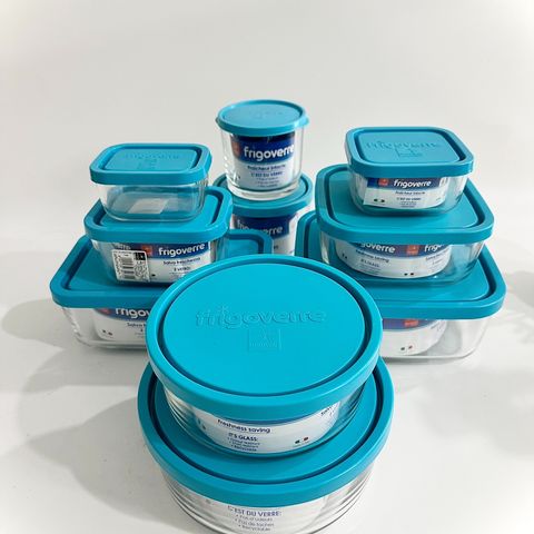 Hộp Thủy Tinh Tròn Bormioli Frigoverre 300ml, 650ml, 1.25L - Lưu Trữ Thực Phẩm An Toàn, Đẹp Mắt, Không Chứa BPA, Dùng Trong Tủ Lạnh và Lò Vi Sóng