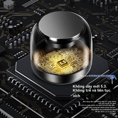 Loa Bluetooth Mini DZ018 5.3 Không Dây với LED RGB - Âm Thanh HD Di Động cho Tiệc Tùng và Ngoài Trời