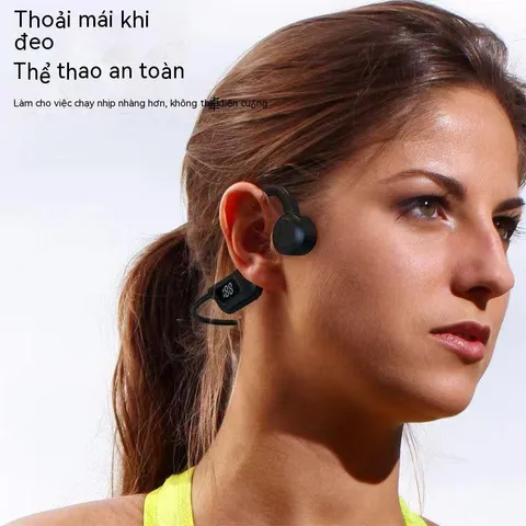 Tai Nghe Bluetooth V5.2 Không Dây Thể Thao - Âm Thanh Ấn Tượng, Thời Gian Sử Dụng 5 Giờ, Khả Năng Chống Thấm Nước, Thiết Kế Siêu Nhẹ