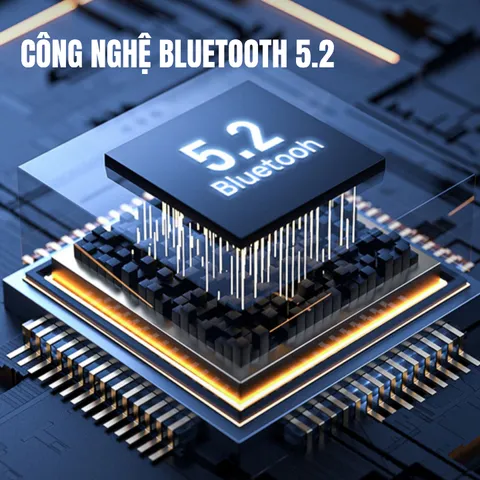 Tai Nghe Bluetooth V5.2 Không Dây Thể Thao - Âm Thanh Ấn Tượng, Thời Gian Sử Dụng 5 Giờ, Khả Năng Chống Thấm Nước, Thiết Kế Siêu Nhẹ