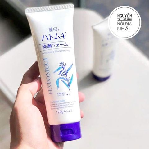 Sữa Rửa Mặt Ý Dĩ Hatomugi Naturie Nhật Bản - Chăm Sóc Da Sạch Sâu, Cung Cấp Độ Ẩm, Dễ Dùng Cho Tất Cả Loại Da