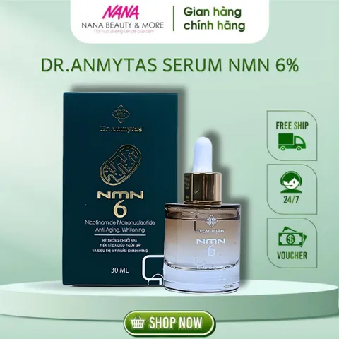 Tinh Chất Tái Tạo Da Dr.Anmytas Nờ M Nờ 6% 30ML - Serum Chống Lão Hóa, Giúp Làm Trắng, Trẻ Hóa Da Tăng Cường Độ Ẩm