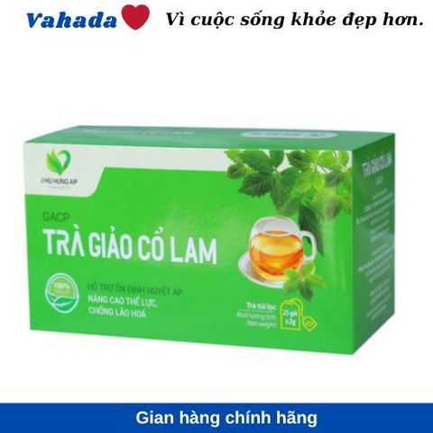 Trà Giảo Cổ Lam Phú Hưng AP - Hỗ Trợ Ổn Định Huyết Áp, Giảm Mỡ Máu, Phòng Ngừa Bệnh Tim Mạch, Giải Khát Tự Nhiên