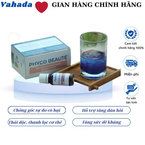 Phyco BeauTé chống gốc tự do có hại, làm đẹp da, trắng da, duy trì vóc dáng, hỗ trợ giảm cân - Pháp