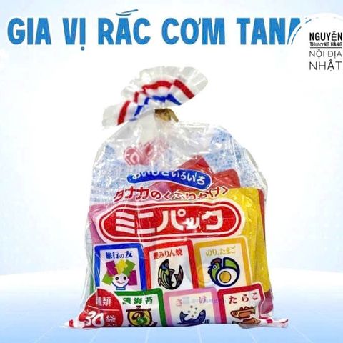 Gia vị rắc cơm Nhật Bản 6 vị Takeda - Hương vị phong phú cho bữa ăn ngon miệng của trẻ - Thích hợp cho bé từ 1 tuổi trở lên