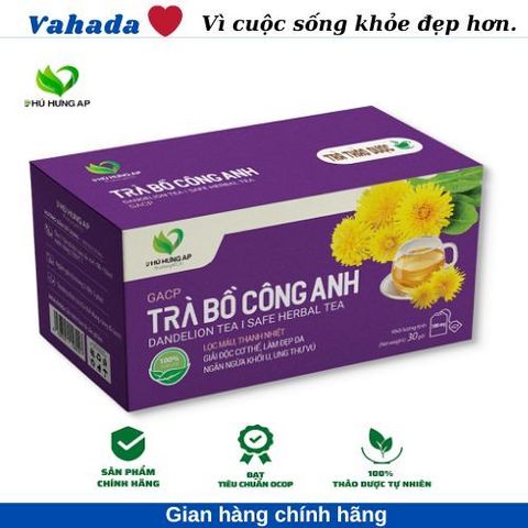 Trà Bồ Công Anh Phú Hưng AP - Hỗ Trợ Làm Đẹp Da, Chống Viêm, Thanh Nhiệt, Lợi Sữa, Thảo Dược Tự Nhiên Detox Cơ Thể