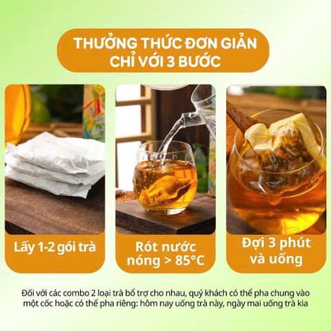 Trà Bồ Công Anh Phú Hưng AP - Hỗ Trợ Làm Đẹp Da, Chống Viêm, Thanh Nhiệt, Lợi Sữa, Thảo Dược Tự Nhiên Detox Cơ Thể