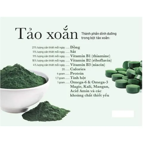 Viên Uống Tảo Spirulina Spimate Plus Nhật Bản Hỗ Trợ Sức Khỏe 600 Viên - Bổ Sung Dinh Dưỡng Tự Nhiên cho Cả Gia Đình