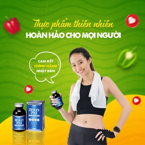 Viên Uống Tảo Spirulina Spimate Plus Nhật Bản Hỗ Trợ Sức Khỏe 600 Viên - Bổ Sung Dinh Dưỡng Tự Nhiên cho Cả Gia Đình