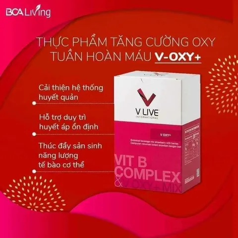 Bộ 3 Thực phẩm dinh dưỡng tế bào VLive-Voxy-Vtrition-Vneral tăng cường sức đề kháng, tăng cường trí nhớ, chống lão hóa