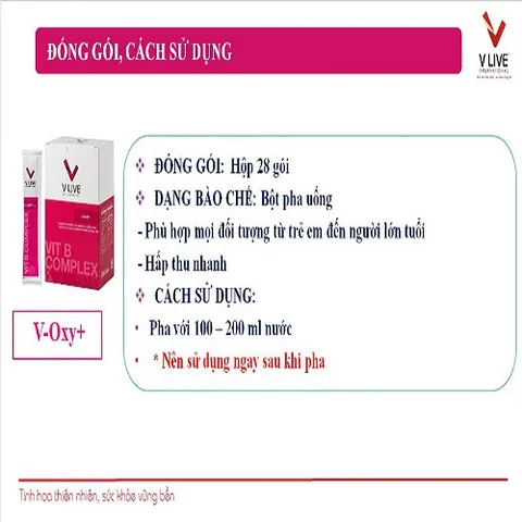 Bộ 3 Thực phẩm dinh dưỡng tế bào VLive-Voxy-Vtrition-Vneral tăng cường sức đề kháng, tăng cường trí nhớ, chống lão hóa