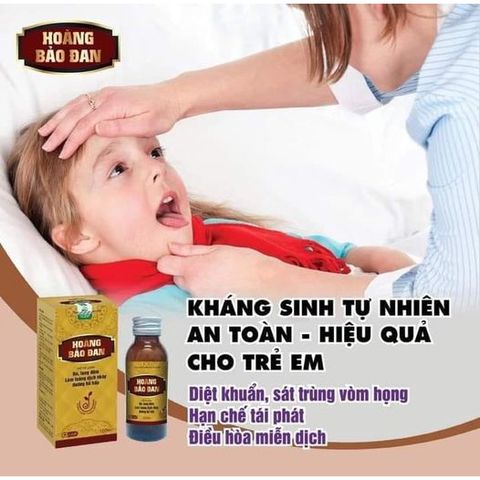 Cao ho Hoàng Bảo Đan 100ml - Hỗ trợ giảm ho, long đờm, bổ phế cho trẻ em và gia đình, tăng cường sức khỏe đường hô hấp