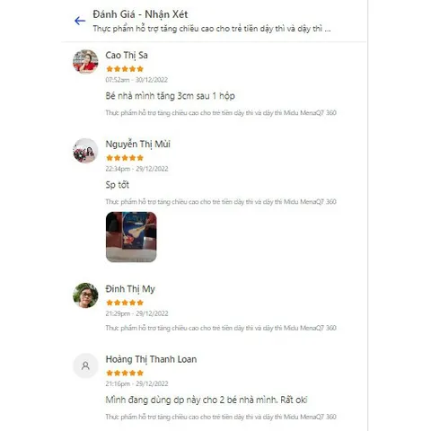 Midu MenaQ7 360mcg - Viên uống hỗ trợ phát triển chiều cao và xương chắc khỏe cho trẻ dậy thì (Hộp 30 viên)