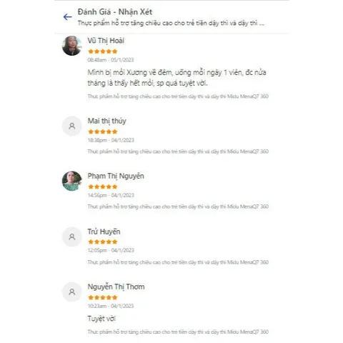 Midu MenaQ7 360mcg - Viên uống hỗ trợ phát triển chiều cao và xương chắc khỏe cho trẻ dậy thì (Hộp 30 viên)