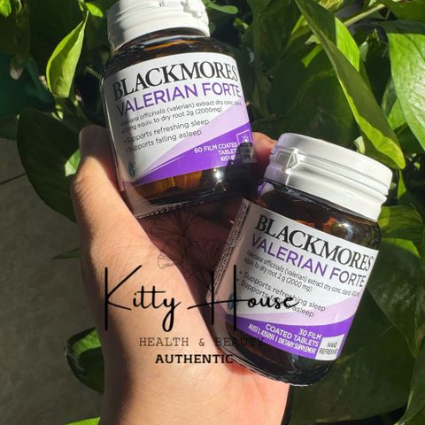 Viên Uống Hỗ Trợ Giấc Ngủ Blackmores Valerian Forte 30 Viên - Cải Thiện Chất Lượng Ngủ, Giảm Căng Thẳng, Hỗ Trợ Ngủ Sâu