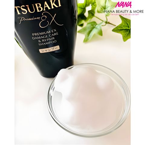 Dầu Gội Xả Tsubaki Premium EX 450mL - Phục Hồi Tóc Hư Tổn, Giúp Mềm Mượt và Bóng Khỏe, Chuyên Dùng Cho Tóc Uốn Nhuộm