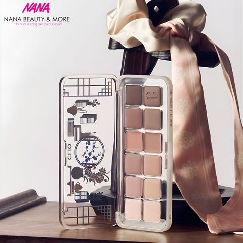 Bảng Phấn Mắt Clio Pro Eye Palette Air 2025 - 12 Ô Đa Năng Kỷ Niệm Văn Hóa Hàn Quốc - Makeup Đẹp & Dễ Tán