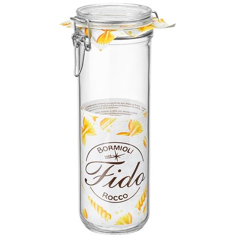 Hũ Thủy Tinh Fido Nắp Cài Kín Hơi - Dung Tích 750ml, 1L, 1.36L, Bảo Quản Thực Phẩm & Gia Vị Chất Lượng Cao Bormioli Rocco