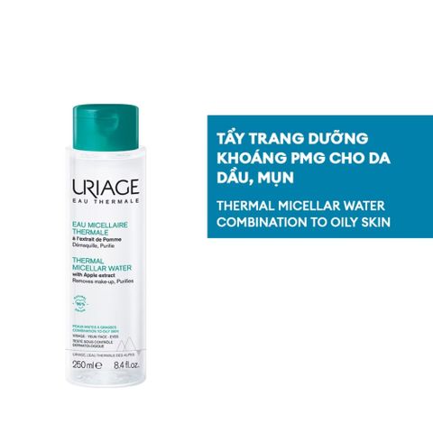 Nước Tẩy Trang Uriage Eau Thermale Micellar Water 250mL & 500mL cho Da Dầu - Làm Sạch & Kiểm Soát Dầu Nhờn Hiệu Quả