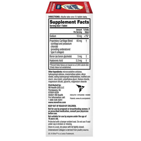 Viên bổ khớp Schiff Move Free Ultra 3X Triple Action 75 viên - Hỗ trợ sức khỏe sụn, xương, tăng cường linh hoạt và giảm đau nhức