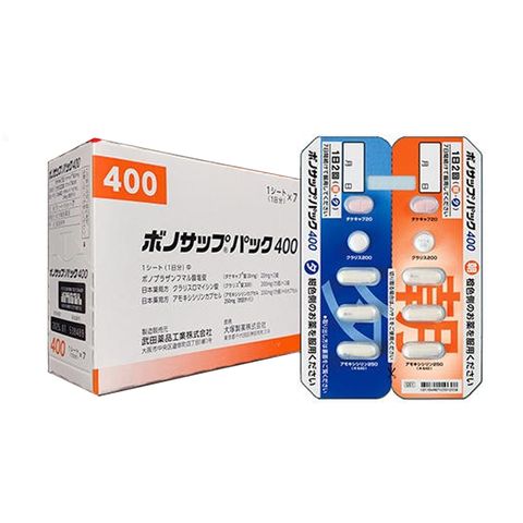 Ức chế vi khuẩn HP dạ dày Vinosap 400 Japan 70 viên