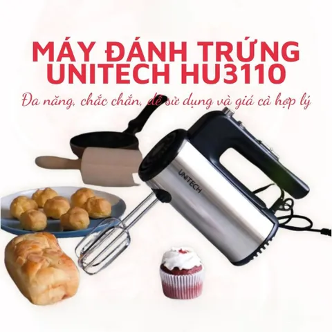 Máy Đánh Trứng Scalitt Hand Mixer - Dụng Cụ Nhà Bếp Cao Cấp, Tiện Dụng và Đáng Tin Cậy cho Mọi Gia Đình (TV1443)
