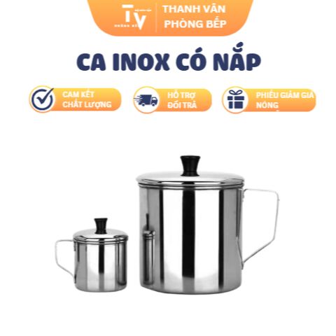 Ca inox có nắp (TV1300)
