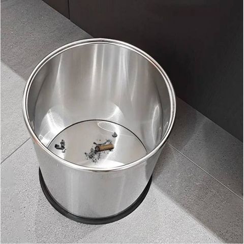 Thùng rác inox tròn 2 lớp (TV1396)