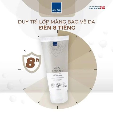 Kem Đa Năng Abena Zinc Oinment - Ngăn Ngừa Hăm Da Cho Trẻ Nhỏ - Nhập Khẩu Đan Mạch - 100ml