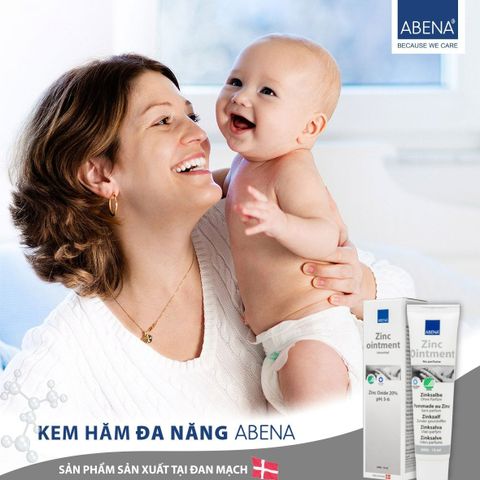 Kem Đa Năng Abena Zinc Oinment - Ngăn Ngừa Hăm Da Cho Trẻ Nhỏ - Nhập Khẩu Đan Mạch - 100ml