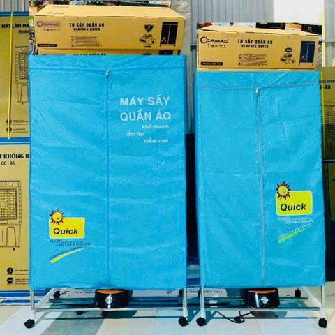 Tủ Sấy Quần Áo Camac Korea Ion+ - Thiết Kế Hiện Đại, Sấy Nhanh, Diệt Khuẩn, Bảo Hành 12 Tháng - Giải Pháp Hoàn Hảo Cho Ngày Ẩm Ướt