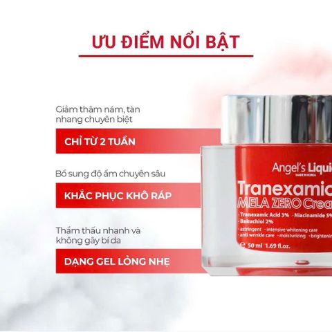 [Công ty] Kem dưỡng Angel’s Liquid Tranexamic Mela Zero Cream 50ml 378919